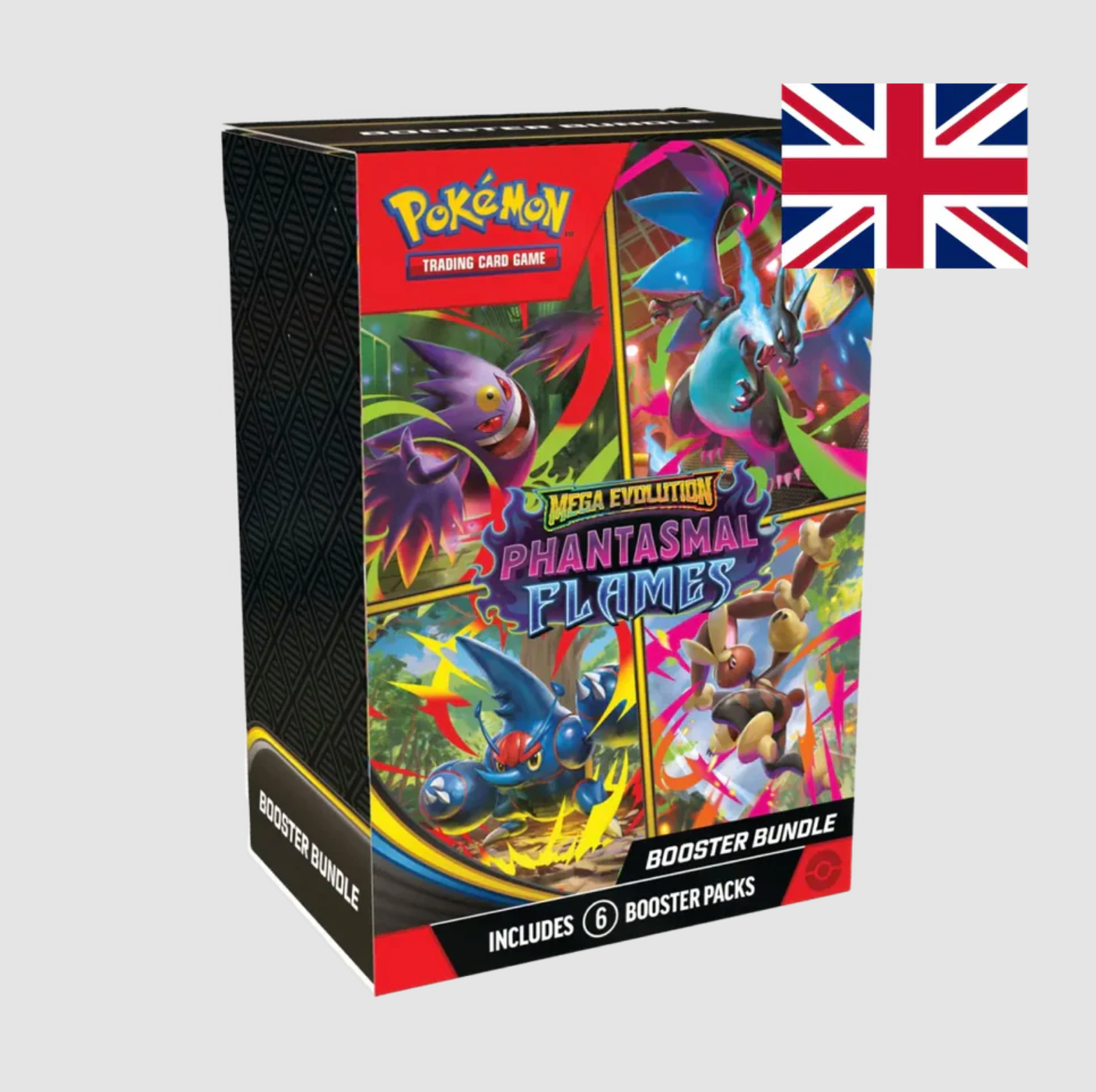 Bundle 6 Booster Pack Mega Evolution | Fiamme Spettrali (EN)